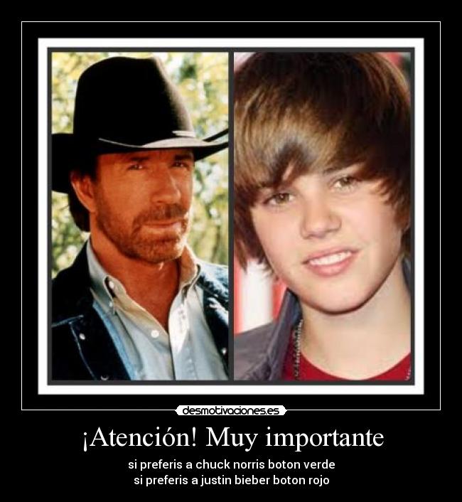 ¡Atención! Muy importante - 