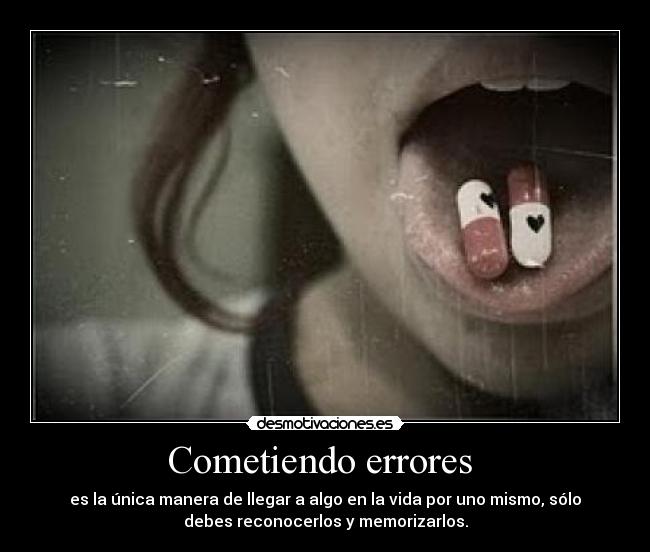 Cometiendo errores -