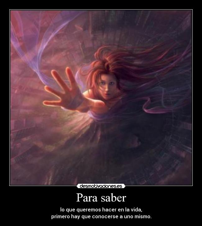 Para saber - 