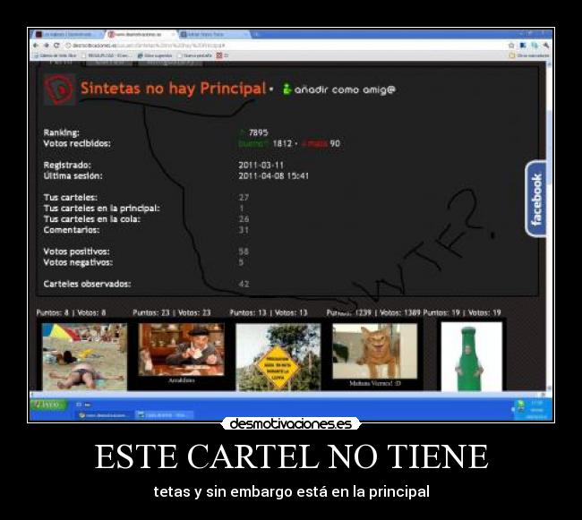 ESTE CARTEL NO TIENE - tetas y sin embargo está en la principal
