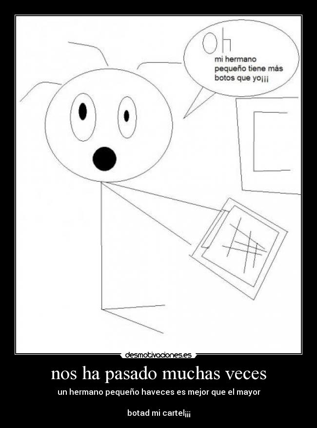 nos ha pasado muchas veces -