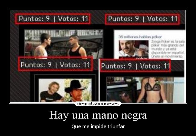 Hay una mano negra - 