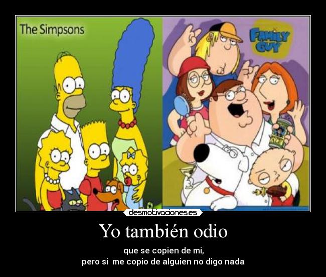 Yo también odio - 