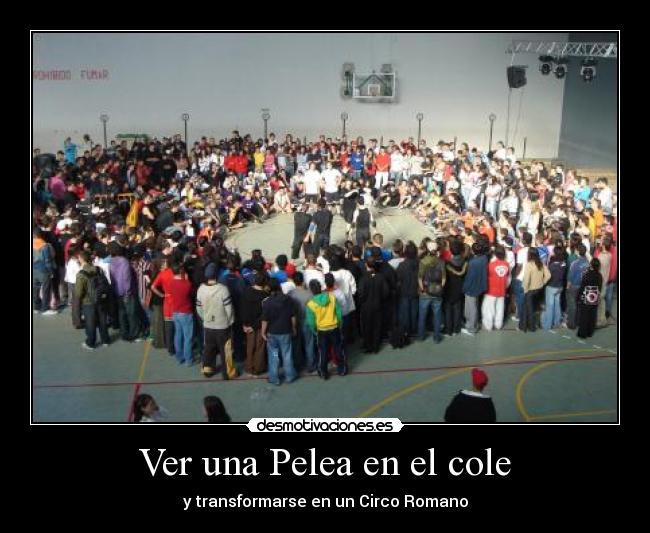 carteles circo romano desmotivaciones