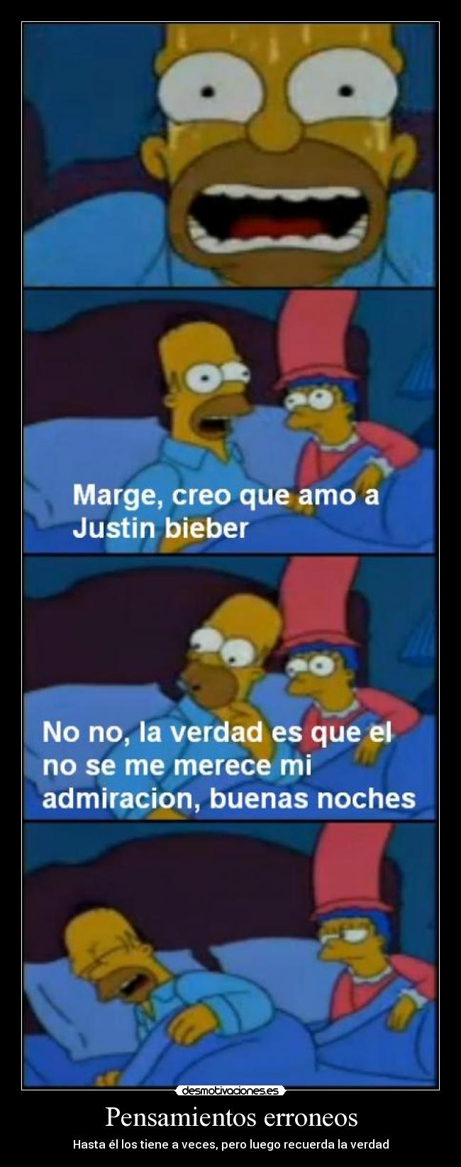 Pensamientos erroneos -