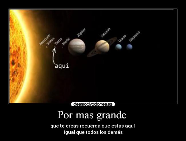 Por mas grande -