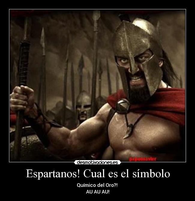 Espartanos! Cual es el símbolo - 