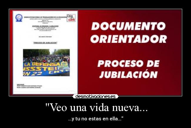 carteles vida jubilacion proceso documento derecho anos edad defensa ministerio gobierno desmotivaciones