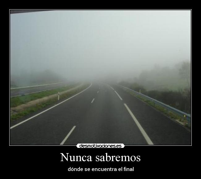 Nunca sabremos - 