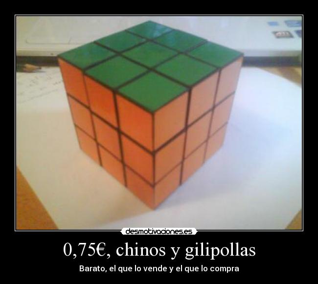 0,75€, chinos y gilipollas - 