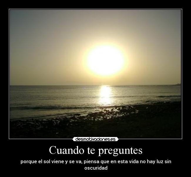 Cuando te preguntes - 