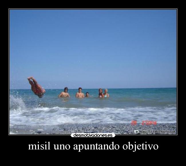 misil uno apuntando objetivo -