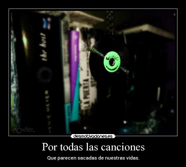 Por todas las canciones -