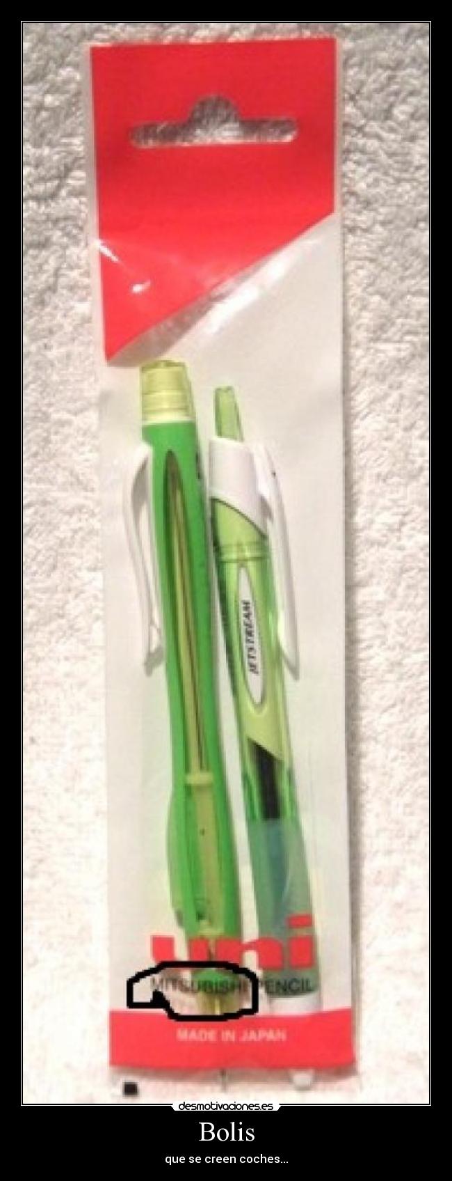 Bolis - que se creen coches...