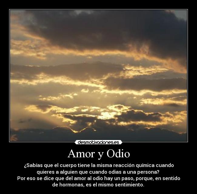 Amor y Odio -