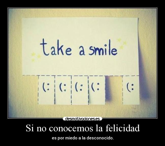 carteles felicidad conocemos desmotivaciones