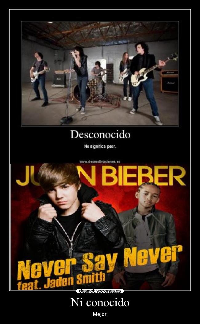 Ni conocido - 