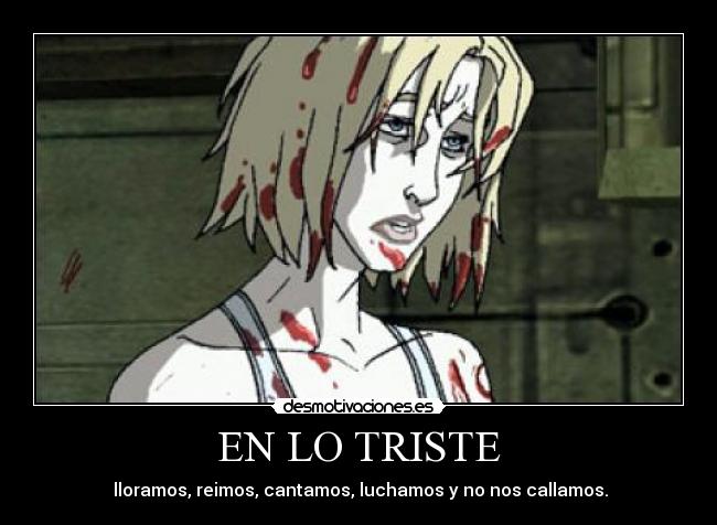 EN LO TRISTE - 