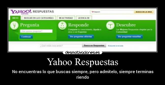 Yahoo Respuestas -