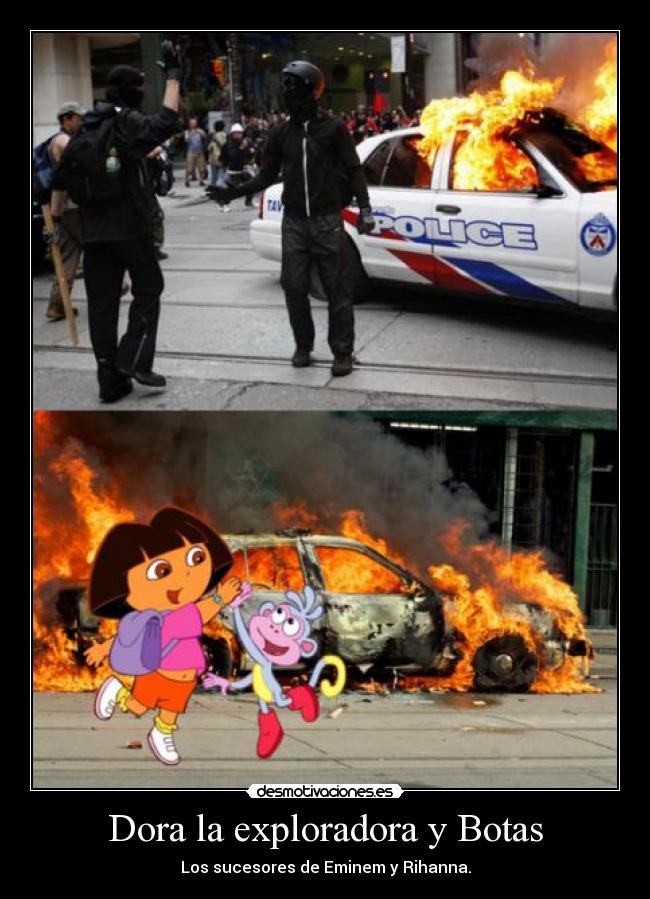 carteles dora desmotivaciones