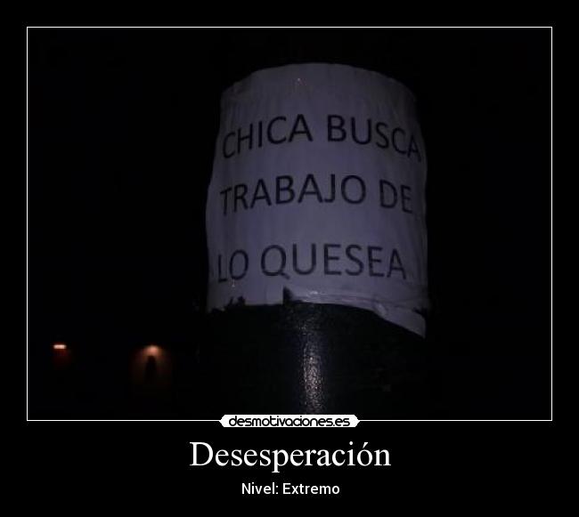 Desesperación -