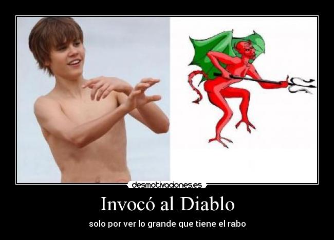 Invocó al Diablo -