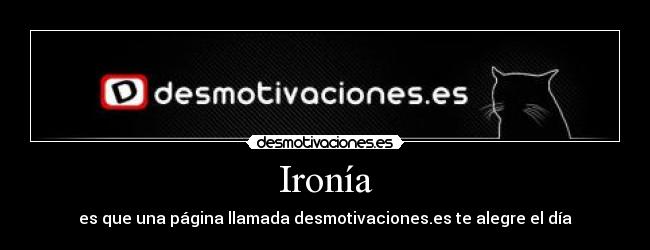 Ironía - 