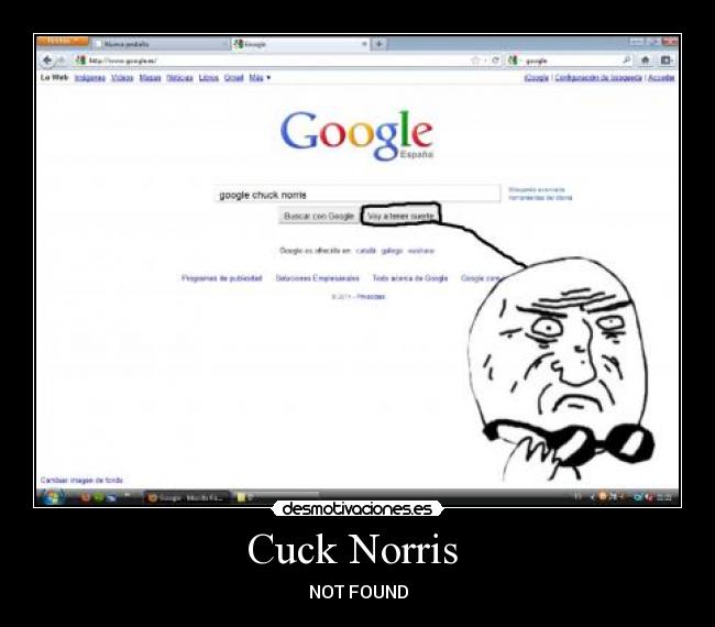 Cuck Norris - NOT FOUND