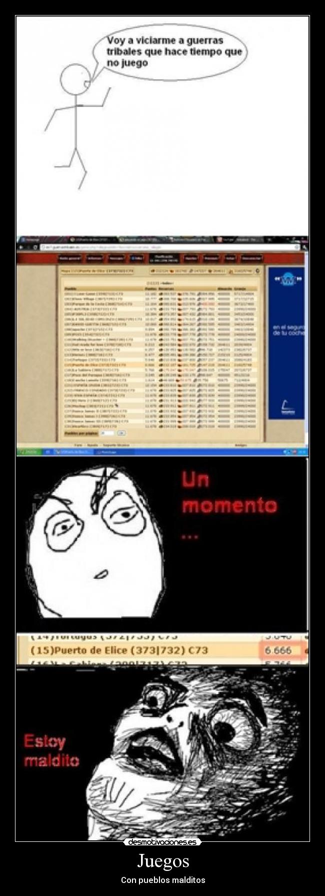 Juegos - Con pueblos malditos