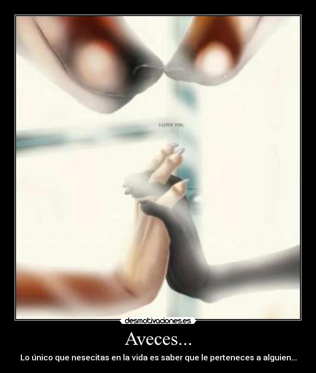 Aveces... - 