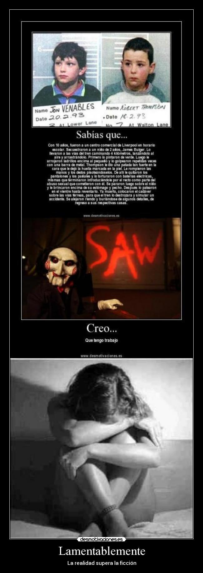 Lamentablemente - La realidad supera la ficción