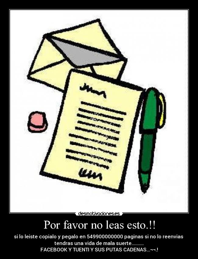 Por favor no leas esto.!! -