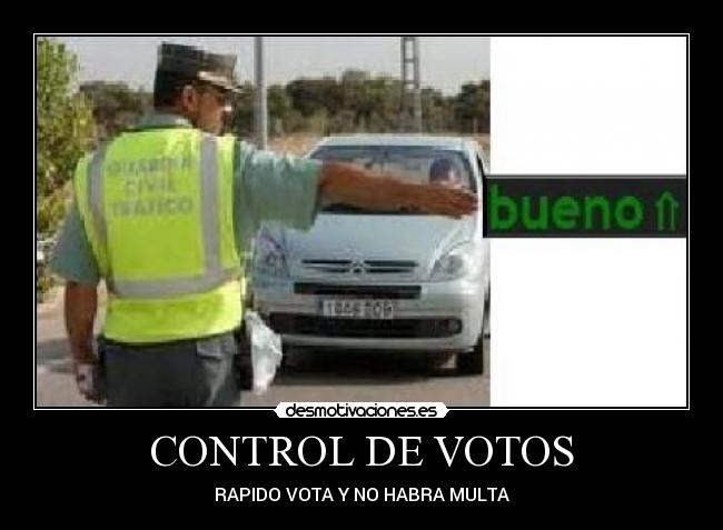 CONTROL DE VOTOS - 