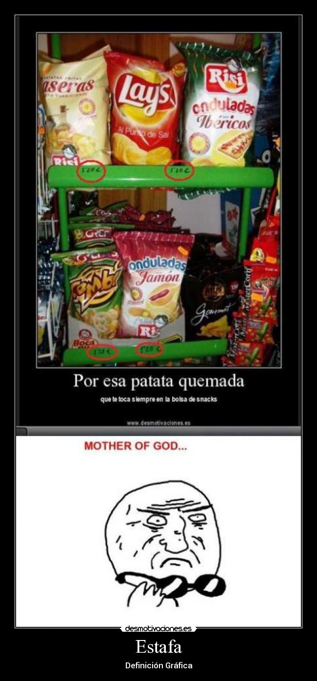 Estafa - Definición Gráfica