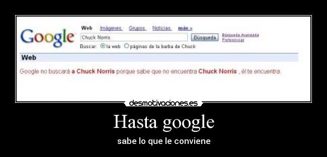 Hasta google - 
