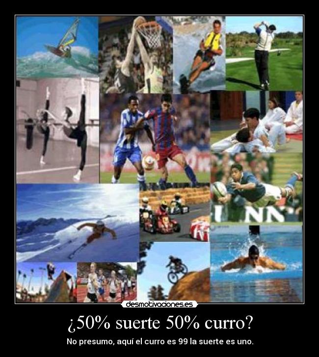 carteles deporte desmotivaciones