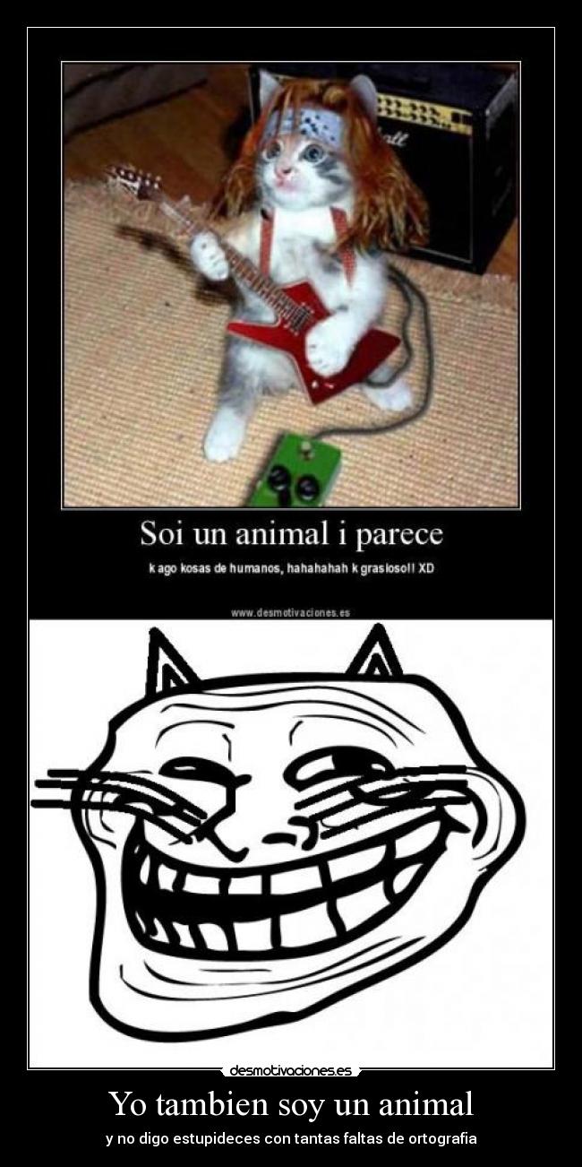 Yo tambien soy un animal -