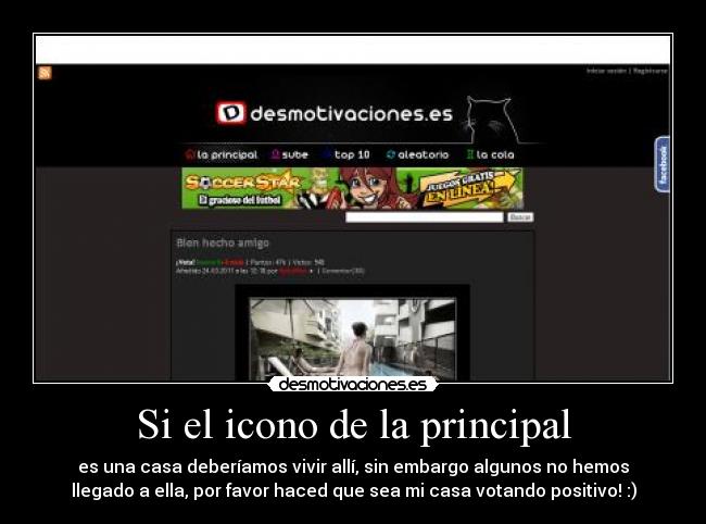 Si el icono de la principal - 