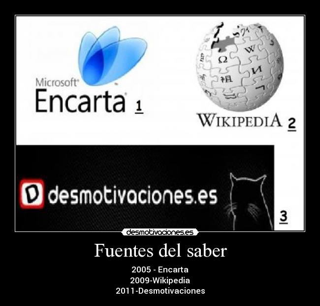 Fuentes del saber -