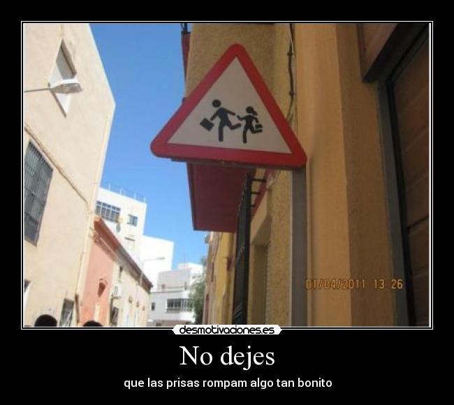 No dejes - 