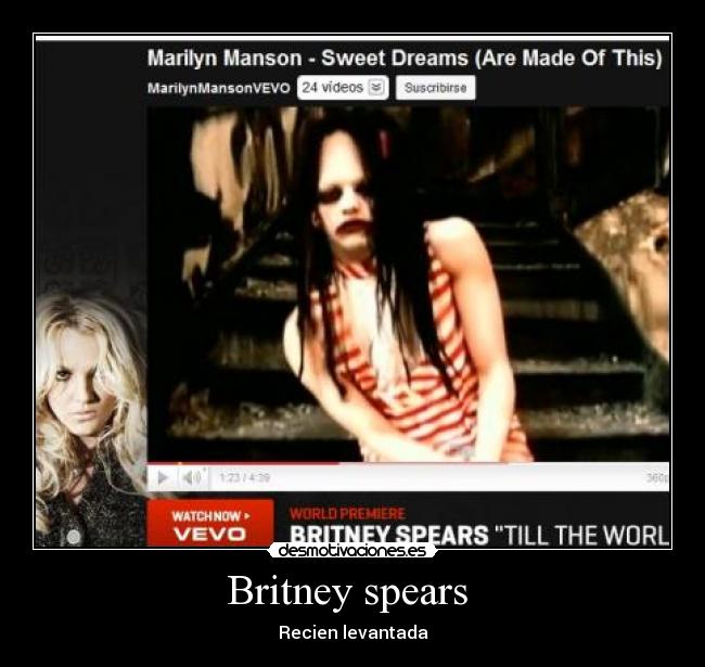 Britney spears  - Recien levantada
