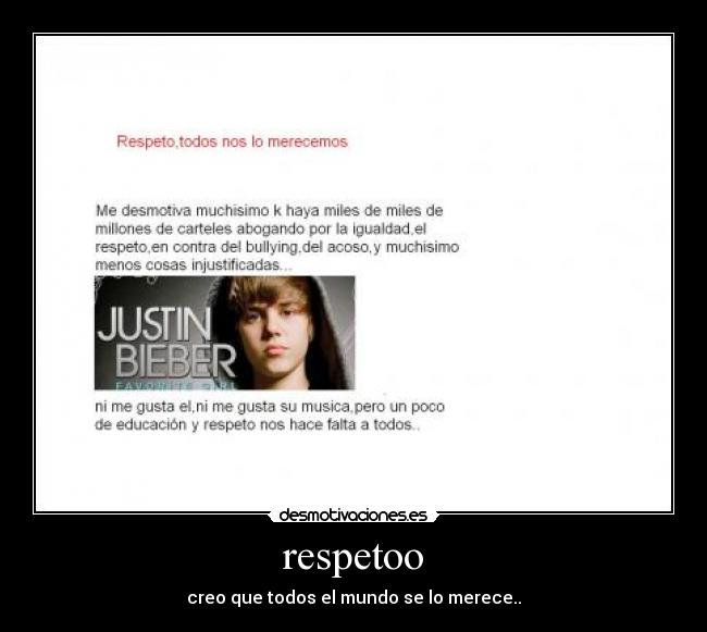 respetoo -