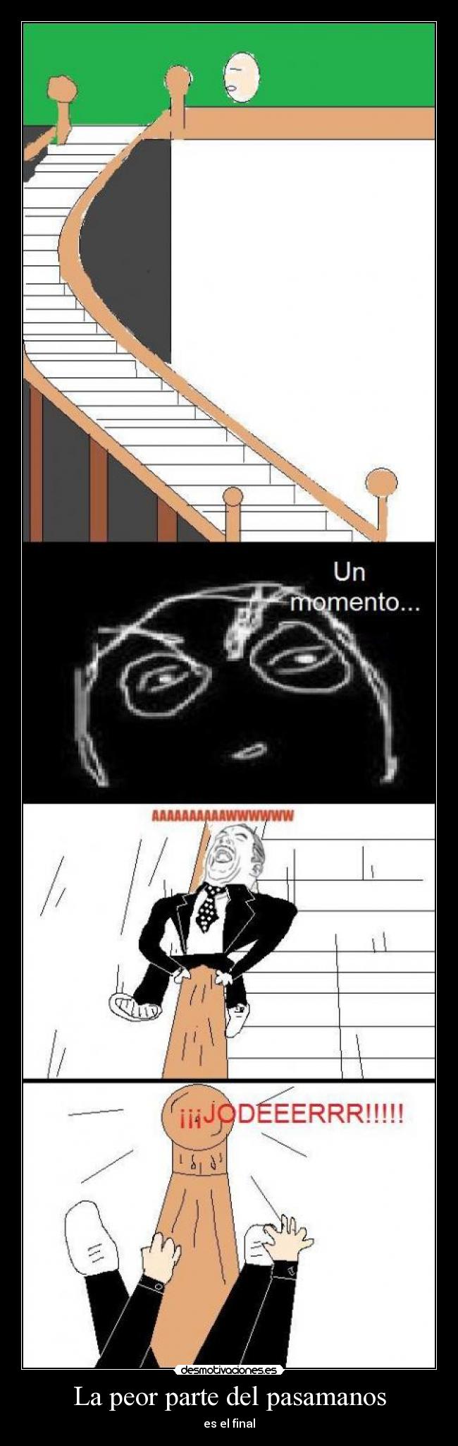 La peor parte del pasamanos - 