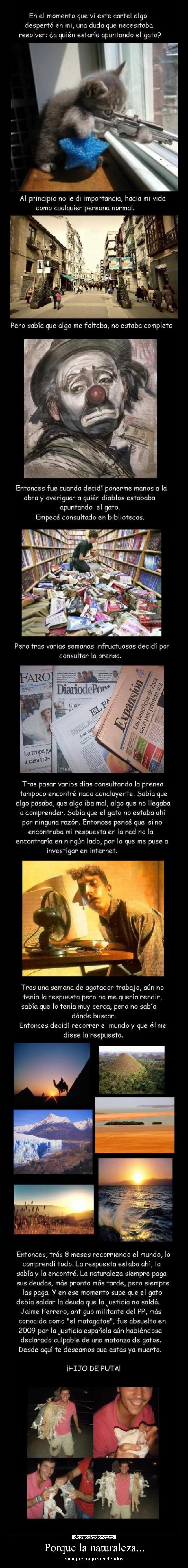 Porque la naturaleza... - 