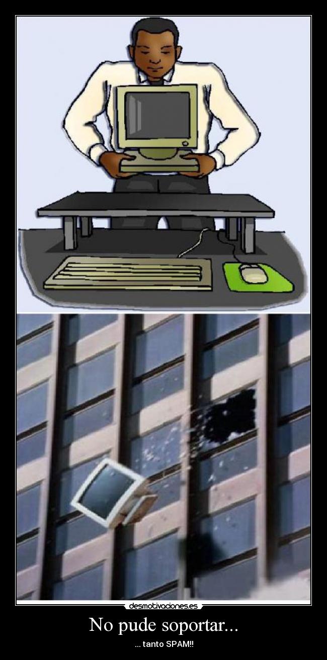 No pude soportar... -