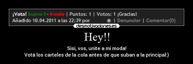 Hey!! -