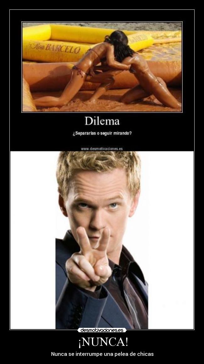¡NUNCA! -