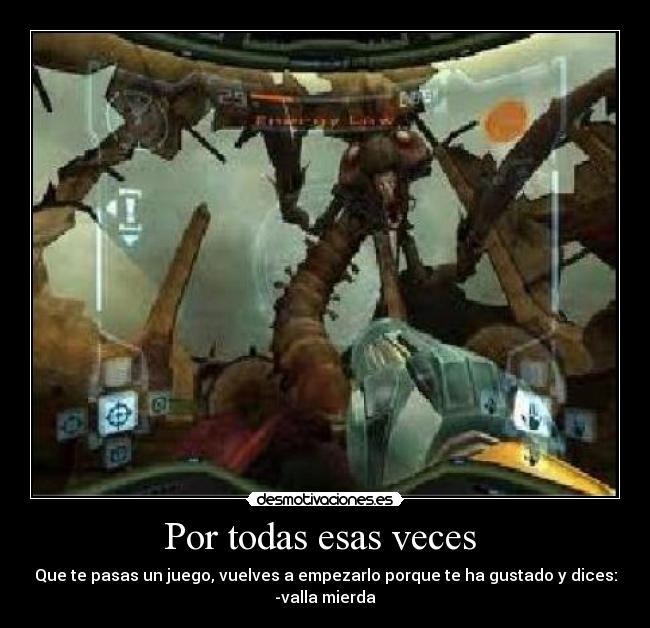 Por todas esas veces -