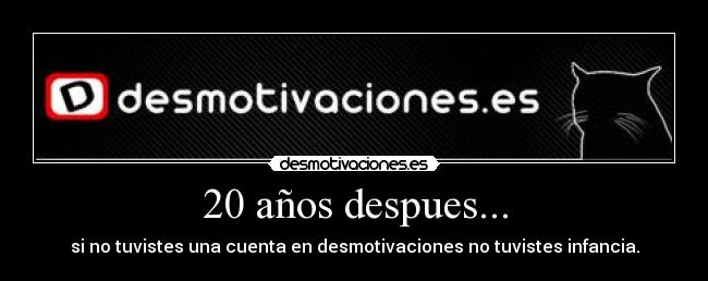 20 años despues... - 