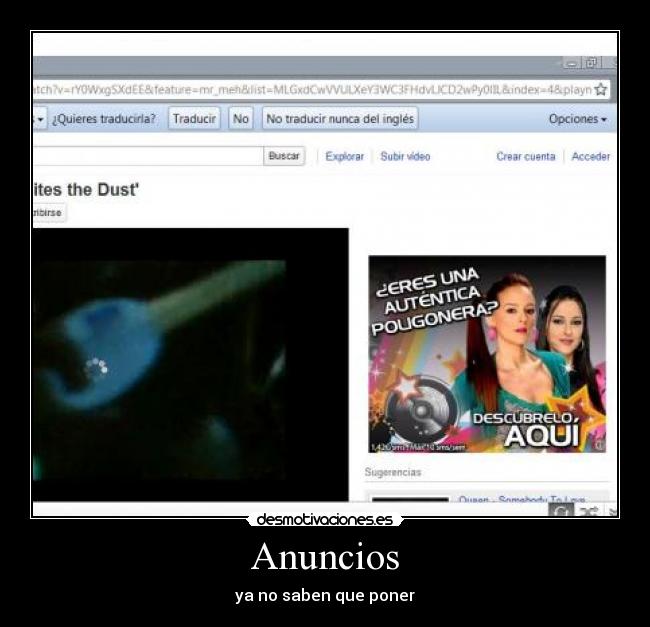 Anuncios - ya no saben que poner